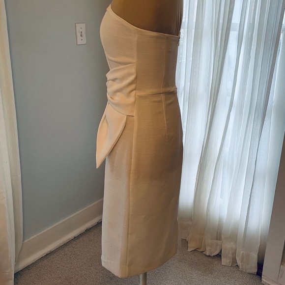 DO+BE White short strapless dress Size small - Picture 4 of 4